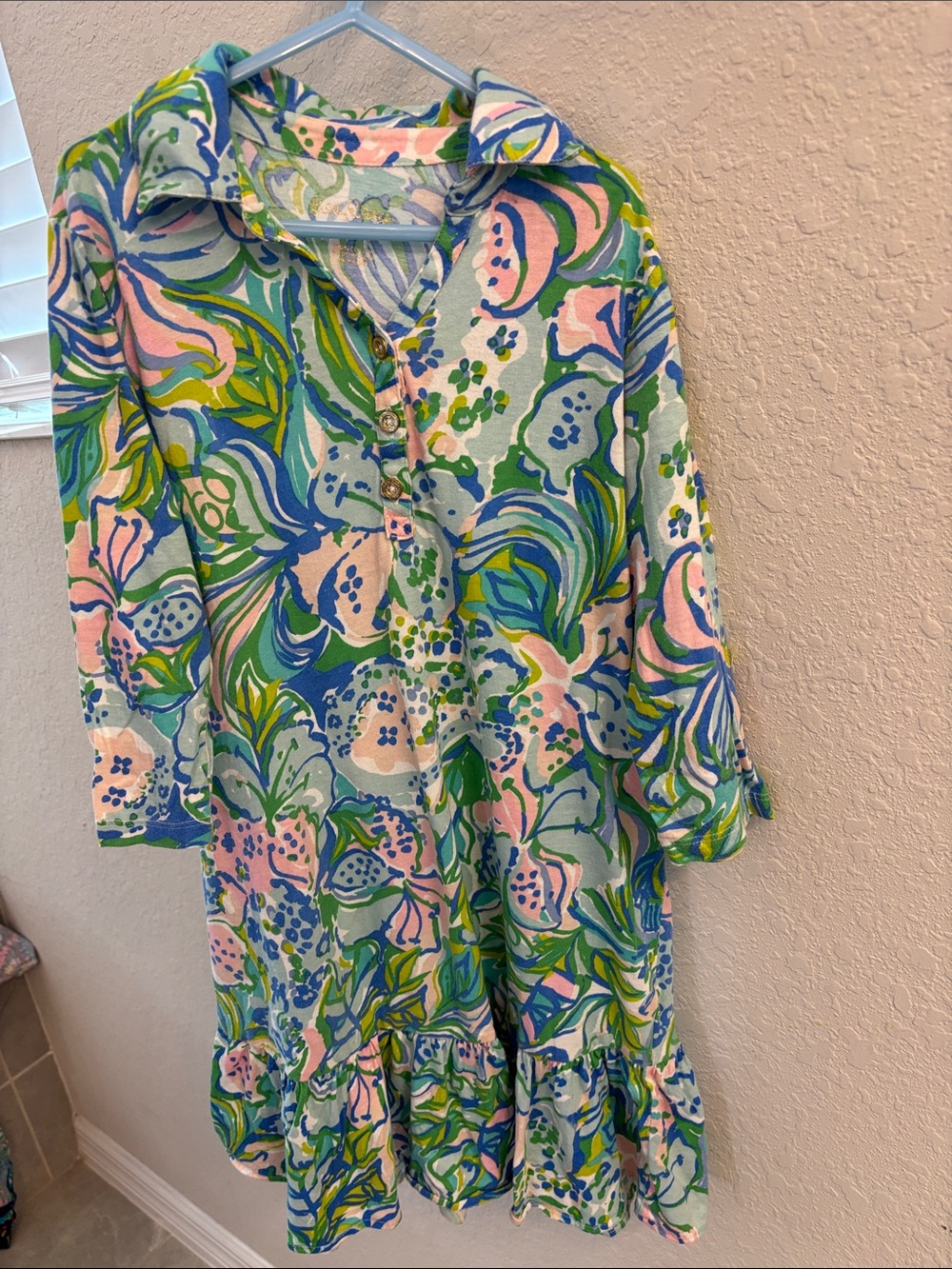 Girls Lilly Pulitzer Dress Size Large 8-10 Floral
